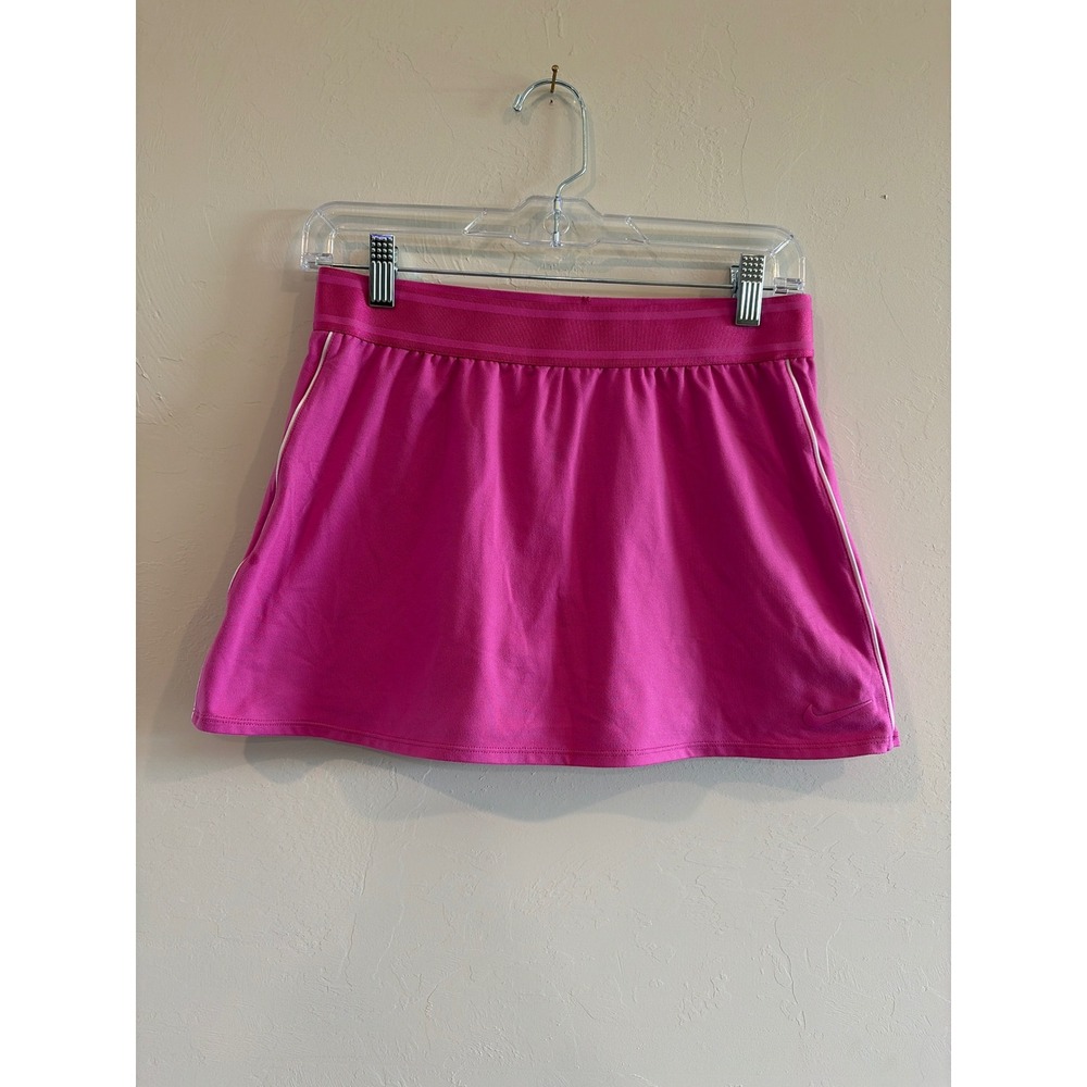 Nike Court Dri-FIT Women Pink Tennis Skort Size M 939320-623 Athletic Skirt